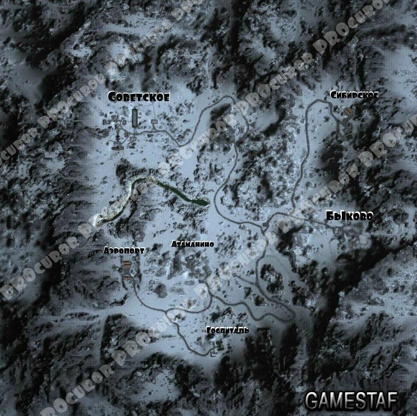 Survival (Выживание) вконтакте, карта